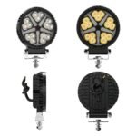 5-Pack 42W LED Work Lights — 4-Inch LED Spotlights (12V/24V, Round) — Suitable for Trucks, Off-Road Vehicles, ATVs, SUVs, UTVs, 4WDs, Boats, and Tractors - Image 6
