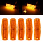 10-Pack High-Brightness COB Clearance Lights Suitable for Pickup Trucks, Buses, Trucks, Vans, Trailers, and Cargo Vehicles 24V DC - Image 5