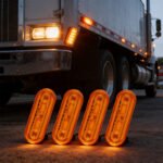 10-pack with 28 COB bulbs, high-brightness dual-function steady/flashing light source, compatible with trucks, heavy-duty pickups, RVs, and SUVs, 12V DC - Image 2