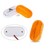 10Pcs Rectangular 4 Inch LED Front Rear Side Marker Clearance Lights Indicator [DOT Certified] for RV Camper Motorhome Truck Trailer - Image 4