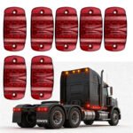 12-Pack Amber 4-Inch LED Side Marker Turn Signals with Flashing, for Trucks, Trailers, Pickup Trucks, SUVs - Image 6