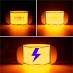 10Pcs Amber Red LED Indicator Light Strip with Light Guide Plate, 12-24V Universal Type, Suitable for All Vehicle Models Including Trucks, Pickup Trucks, Trailers, Off-Road Vehicles, Buses, etc. - Image 5