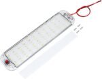 4Pack 12V LED RV Lights with ON/Off Switch - 10W Daylight 1000LM, Interior Lighting for RV Van Trailer Camper Boat - Image 5