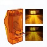 4-Pack 6-Inch Amber 18LED Side Marker Lights/Clearance Lights with Reflector, Turn Signal/Running Lights, for Trailers, Trucks, RVs, Campers, Motorhomes, Waterproof, Surface Mount, 12V - Image 5