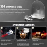 High-quality 304 stainless steel Watermelon LED Light Bracket corrosion-resistant and durable