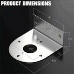 Watermelon LED Light Bracket installed with LED lights on truck side, demonstrating universal fit