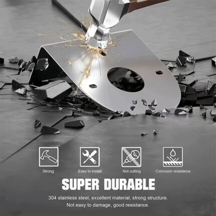 Side view of universal Watermelon LED Light Bracket for car, truck, underglow, and auxiliary lights