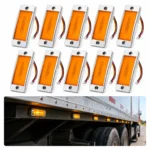24V truck marker light with steady on and flashing function