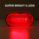 yfd lighting red LED side marker clearance lights for trailer truck camper RV