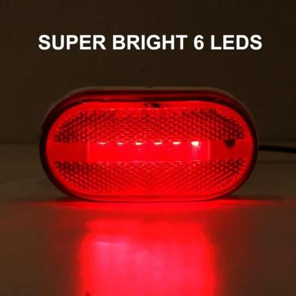yfd lighting red LED side marker clearance lights for trailer truck camper RV