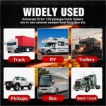 yfd lighting universal 4 inch LED marker clearance lights for truck trailer RV camper motorhome pickup van bus