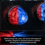 IP67 waterproof red blue LED truck light for outdoor vehicle lighting