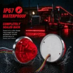 yfdlighting waterproof amber watermelon LED clearance light for trucks and trailers