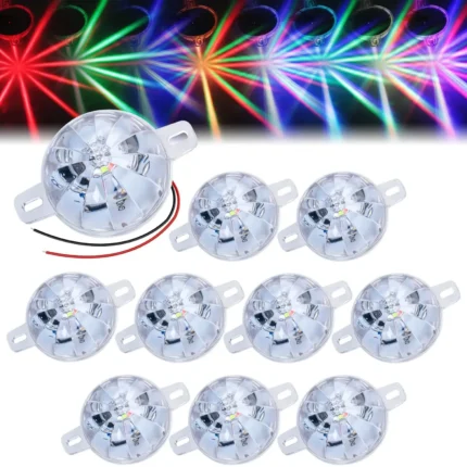 10 pack multicolor watermelon LED chassis lights for vehicle exterior decoration