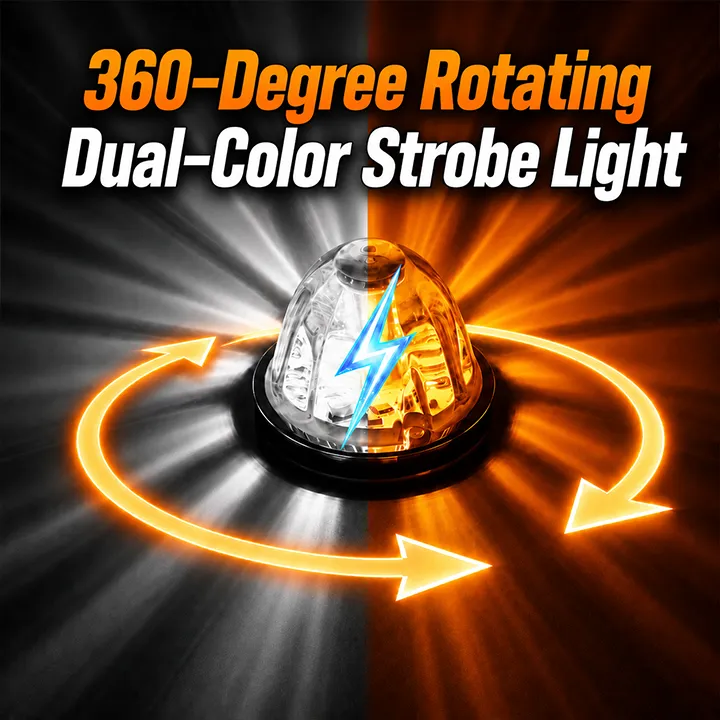 LED watermelon lights for trucks, trailers, pickups and commercial vehicles