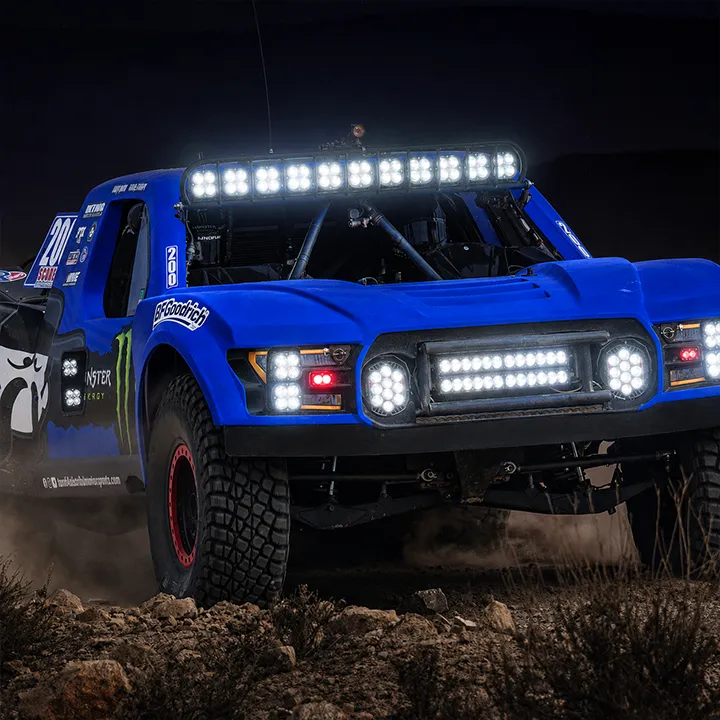 LED work lights for trucks, pickups, off-road vehicles and equipment