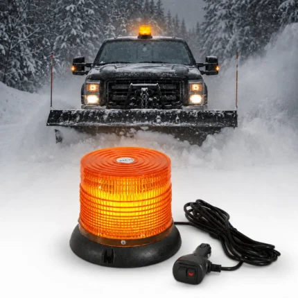 24-mode LED warning strobe light for trucks, trailers, pickups and emergency vehicles